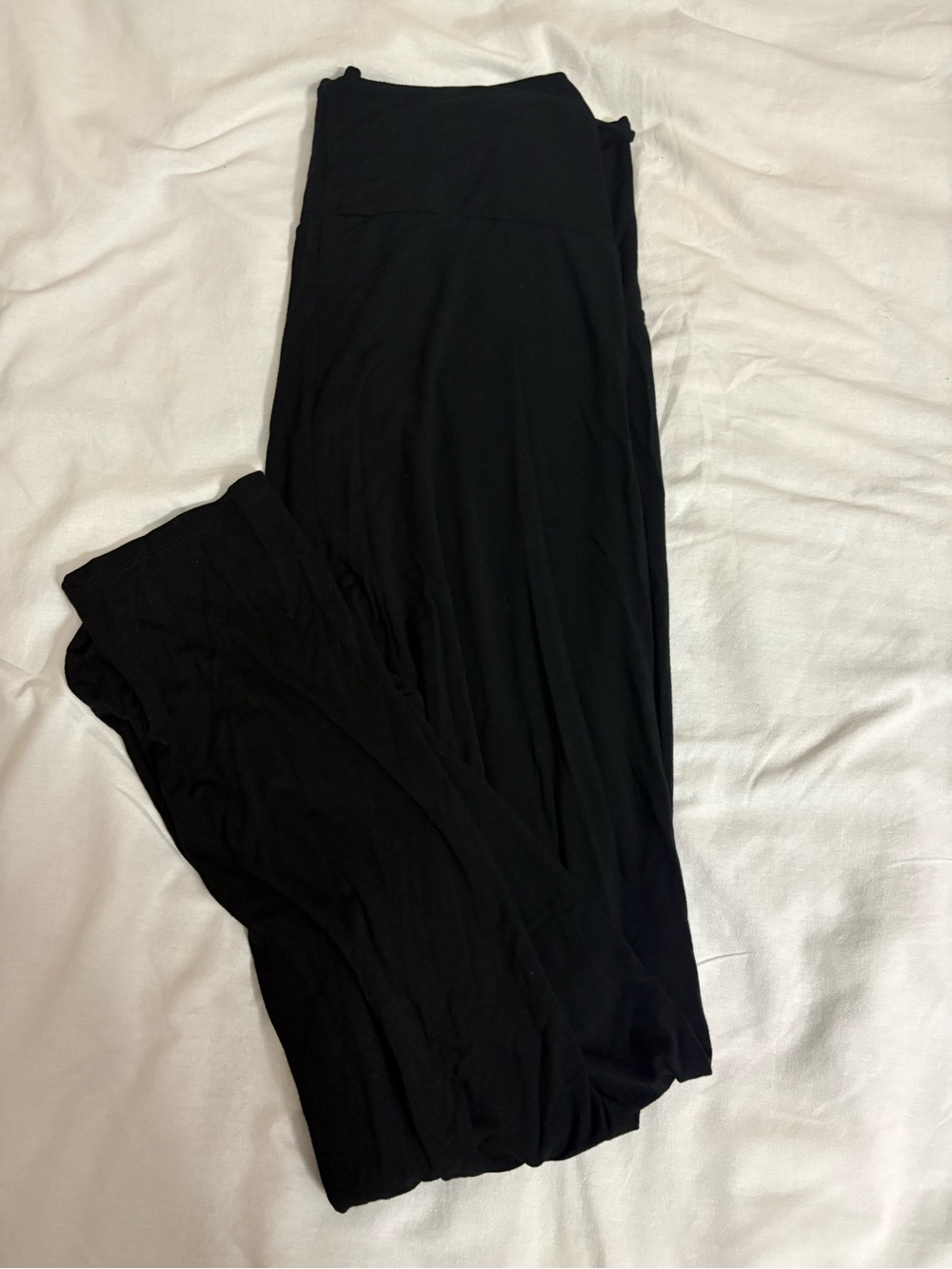 Maternity Belly Bedaine Black Wide-Leg Women's Jumpsuit Pants